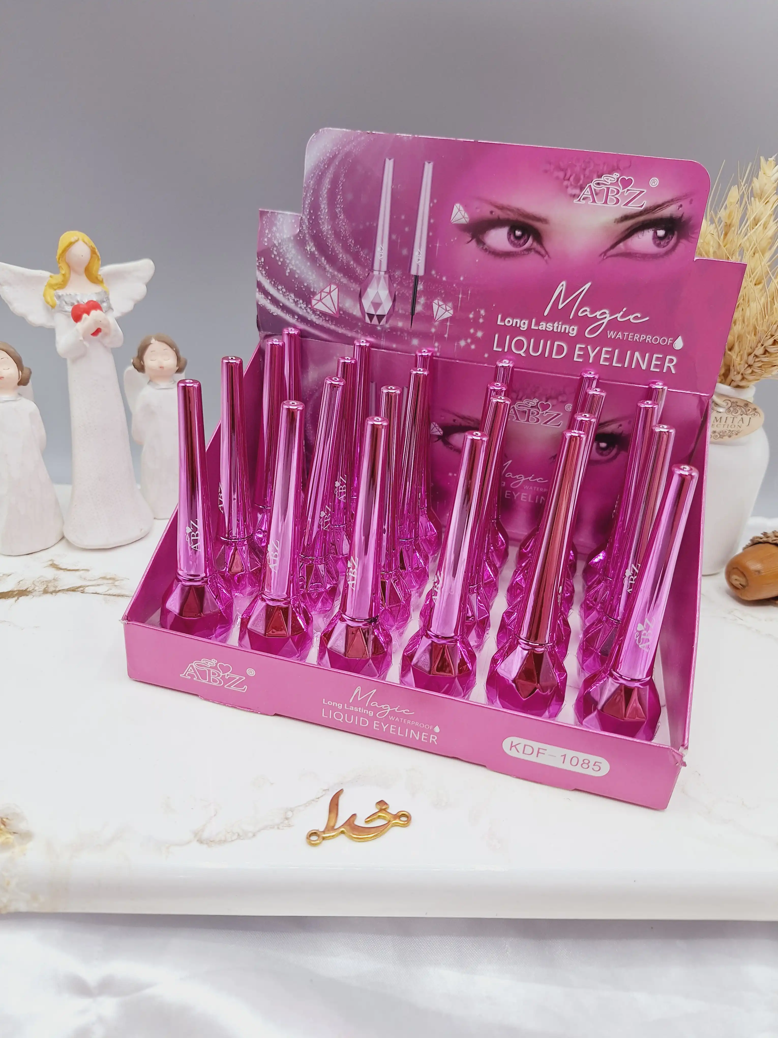 خط چشم مویی پوکه بنفش برند ABZ کد KDF_1085
