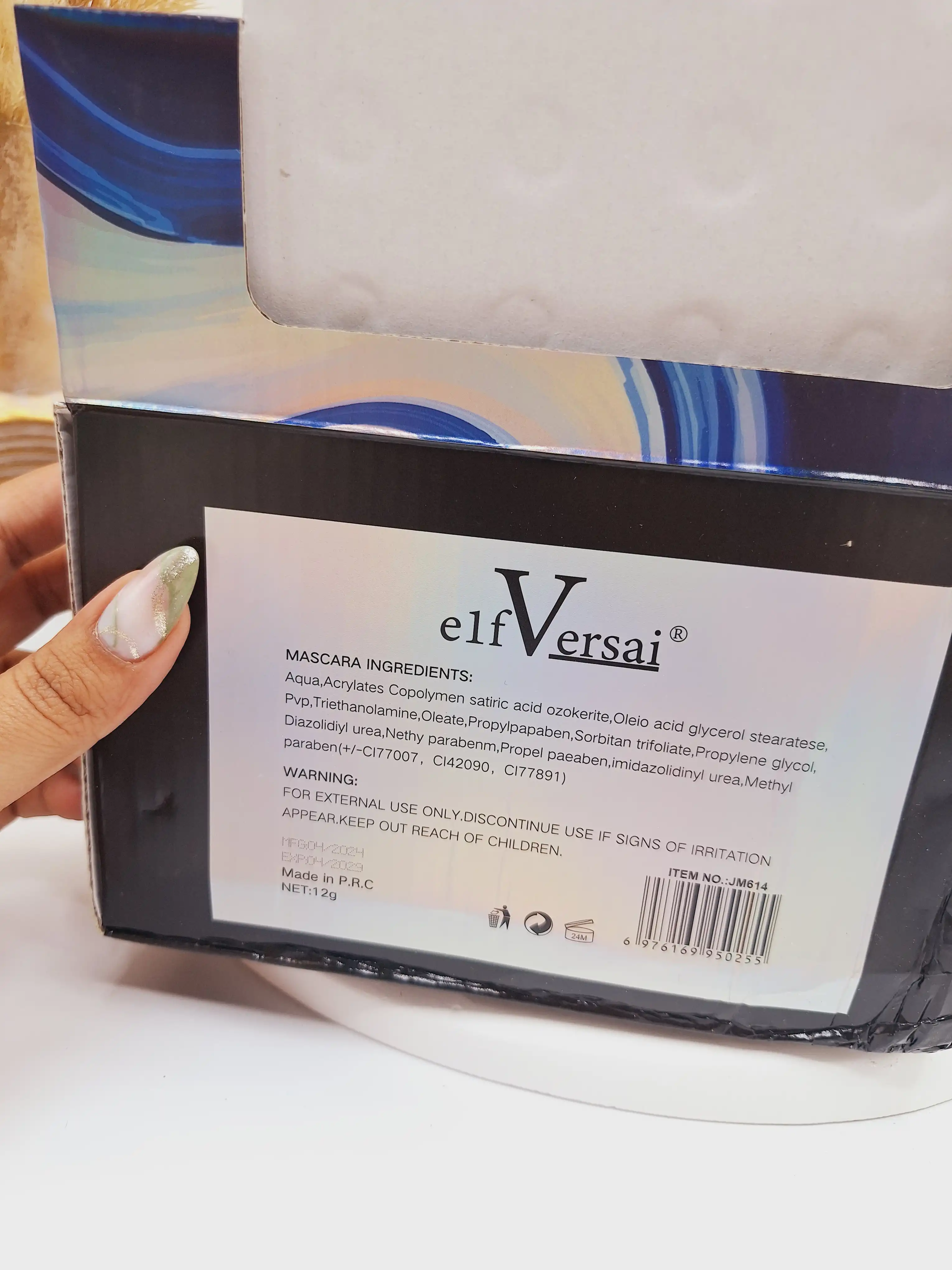 ریمل حجم دهنده و بلند کننده Versai مدل Thick کد JM614