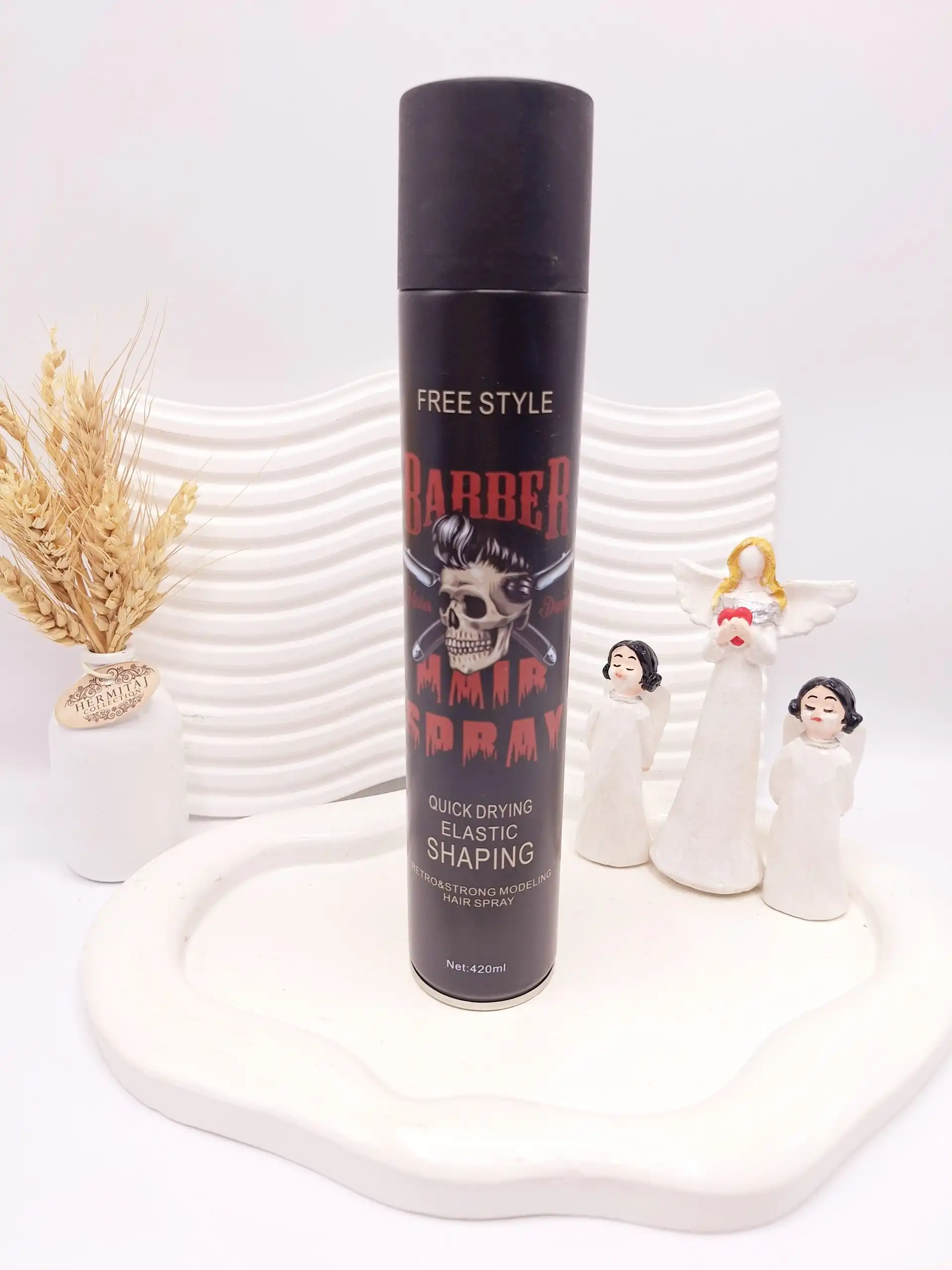 تافت مو مردانه FREE STYLE اسکلت حجم 420 میل کد 7901