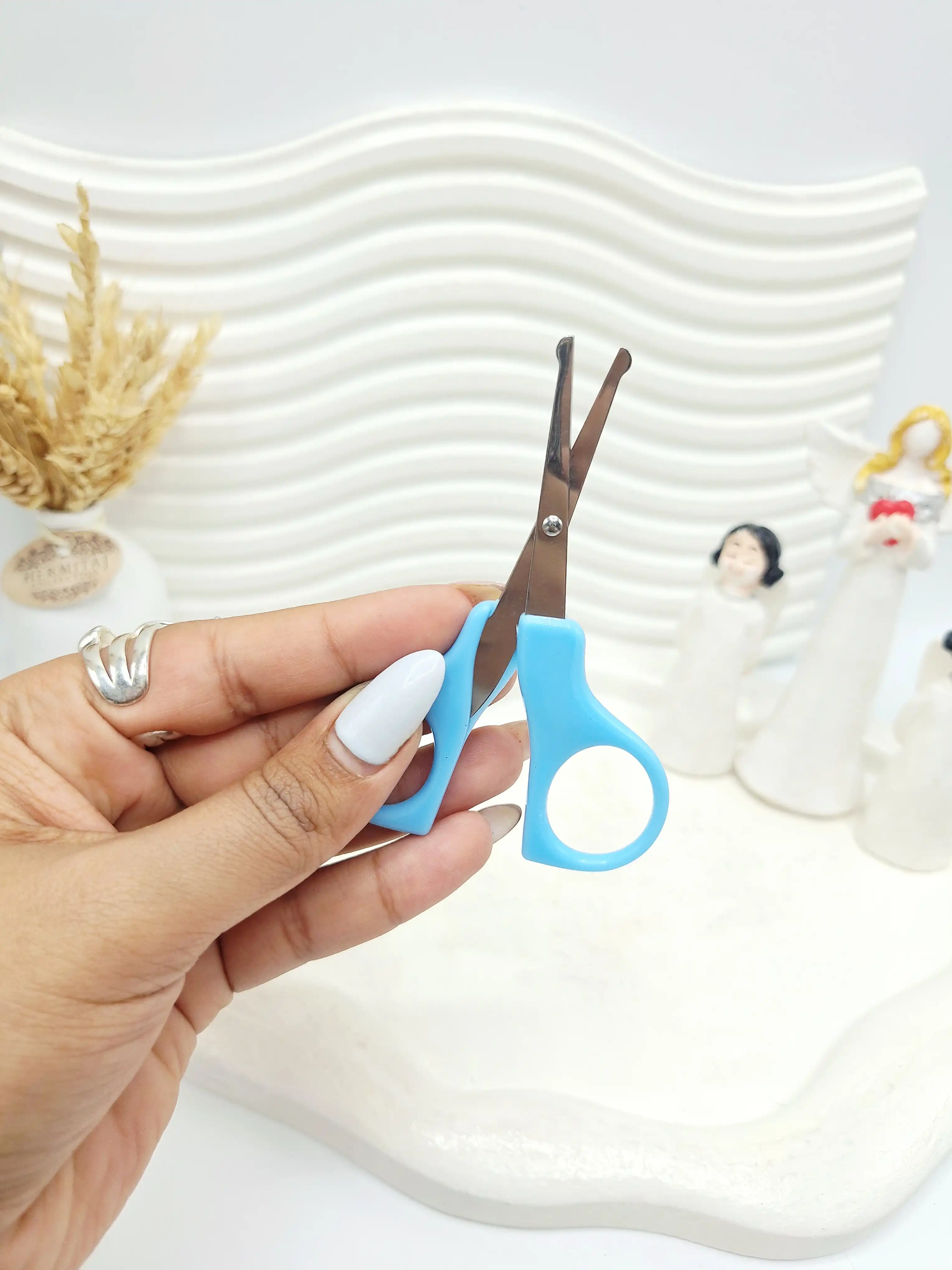 قیچی آهنی دسته رنگی کد 7891